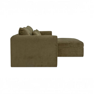 Interlocking Modular Nook Sectional Dark Green