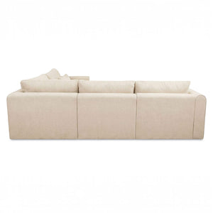 Interlocking Modular L Sectional Light Beige