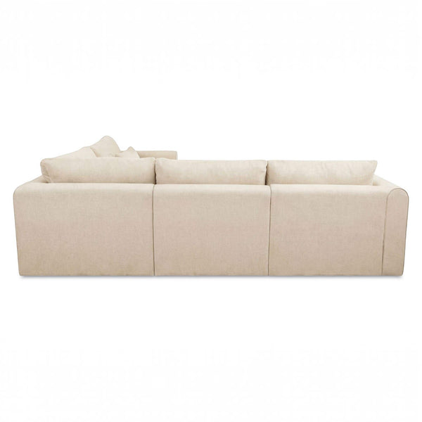 Interlocking Modular L Sectional Light Beige