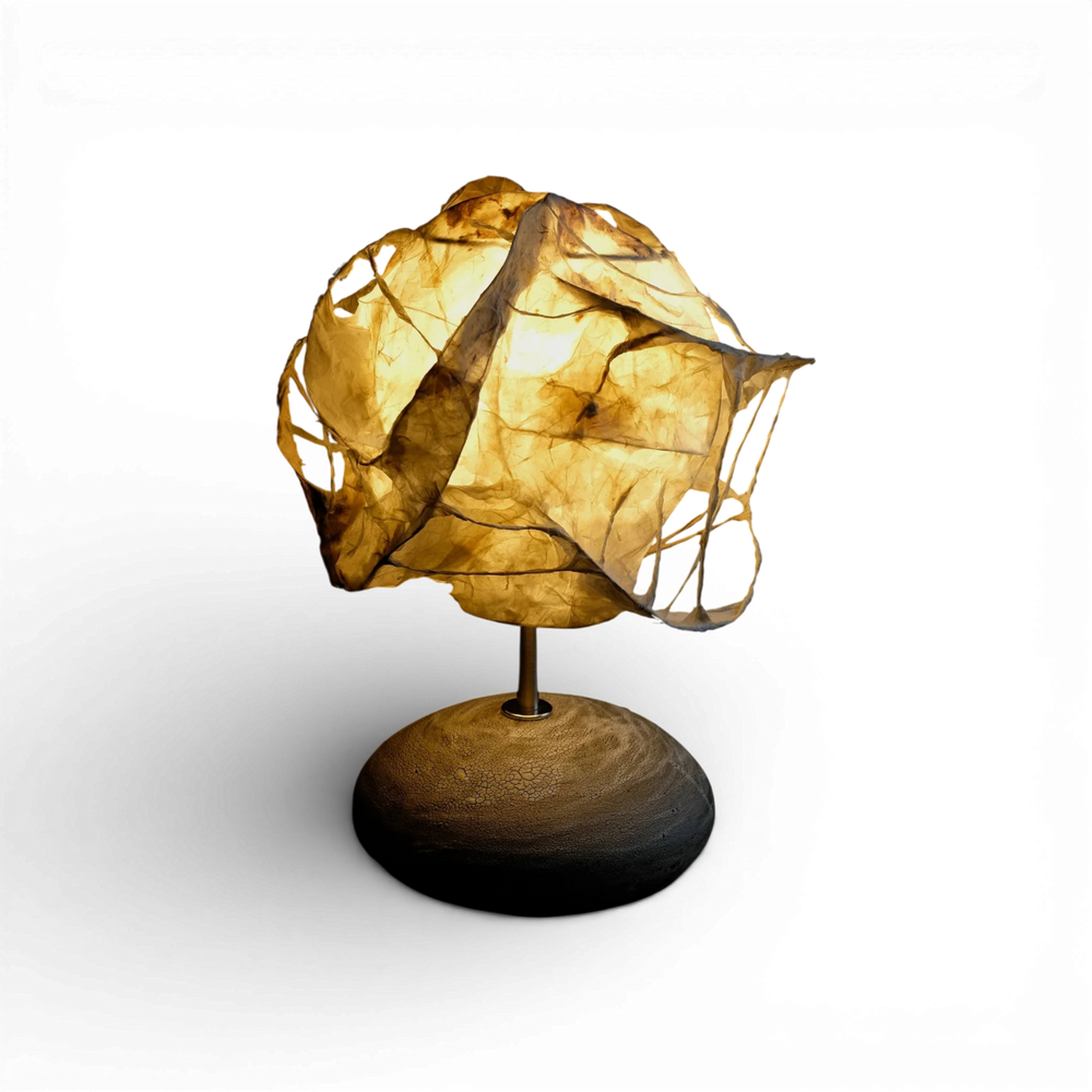 Volcanic Glaze Sculptural Light by Loram Ceramics