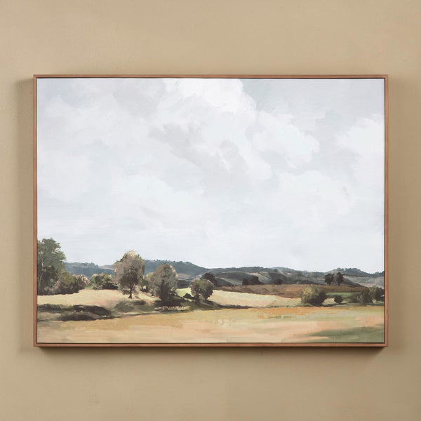 Vast Country Framed Painting