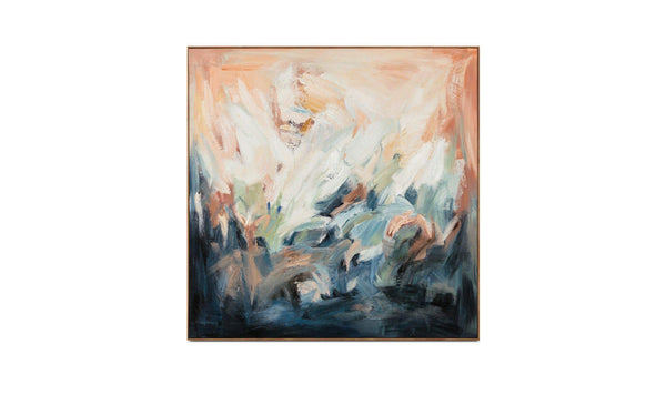 Splendor Framed Painting, 48" x 48"