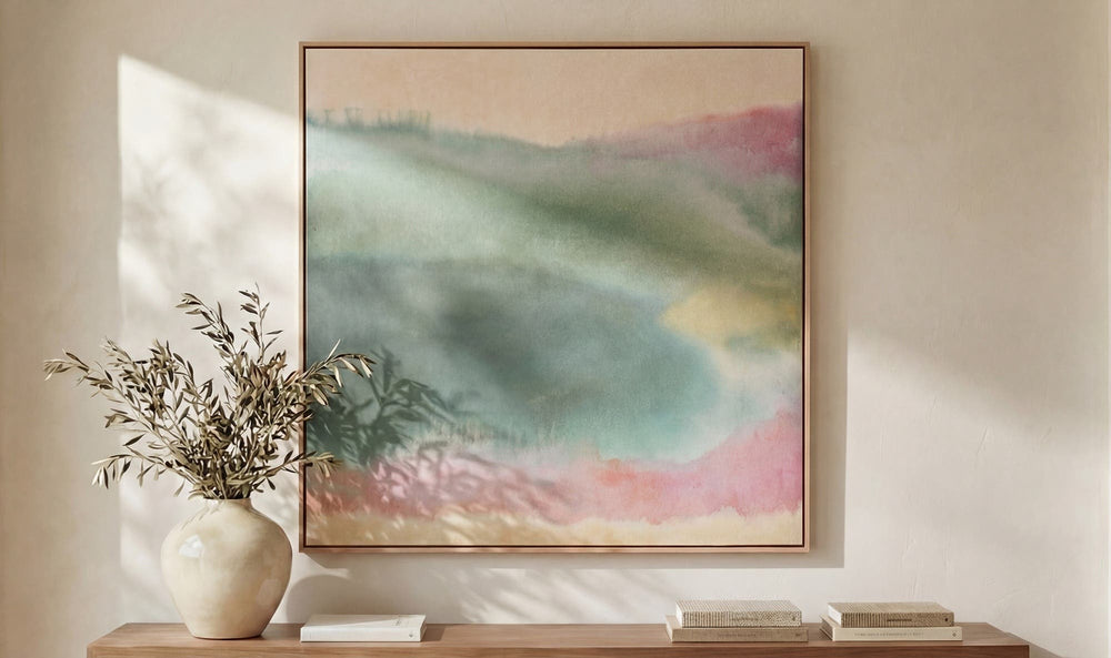 Lotus Framed Painting