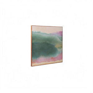 Soft-Focus Abstract Framed Painting