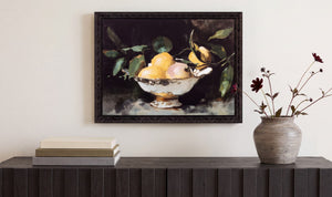 Flourish Framed Painting, 24" x 18"