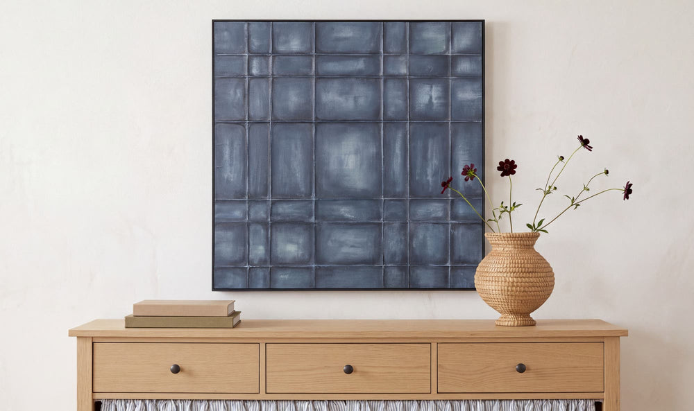 Vesper Framed Painting, 48" x 48"