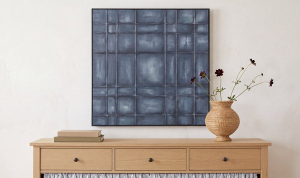 Vesper Framed Painting, 48" x 48"