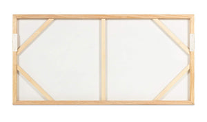 March Framed Painting, 48" x 24"