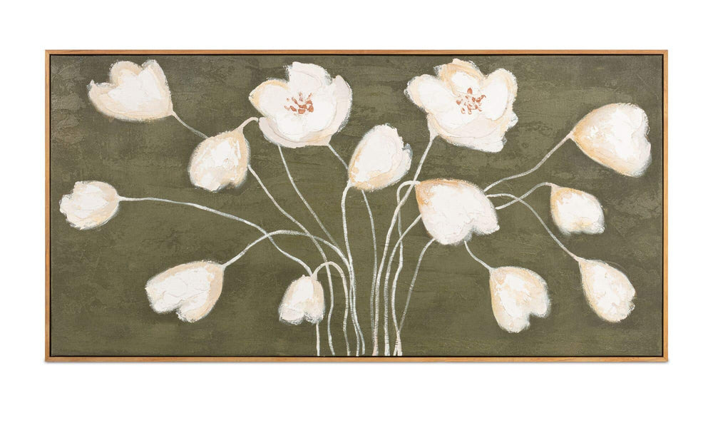 March Framed Painting, 48" x 24"