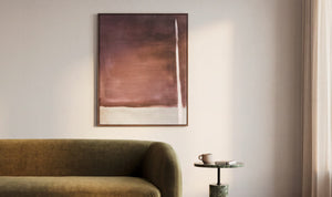 Note Framed Painting, 32" x 40"
