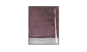 Note Framed Painting, 32" x 40"