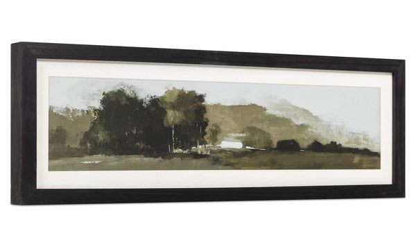 Hathaway Framed Print with Glass, 24" x 8"
