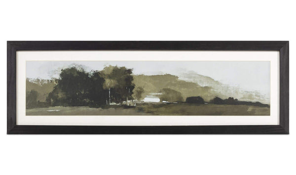 Hathaway Framed Print with Glass, 24" x 8"