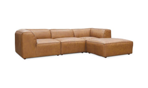 Form Lounge Modular Sectional Sonoran Tan Leather