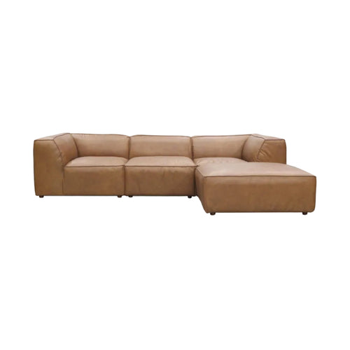 Form Lounge Modular Sectional Sonoran Tan Leather