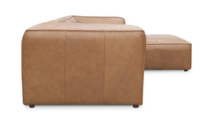 Form Lounge Modular Sectional Sonoran Tan Leather