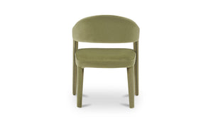 Martens Dining Chair Green Velvet