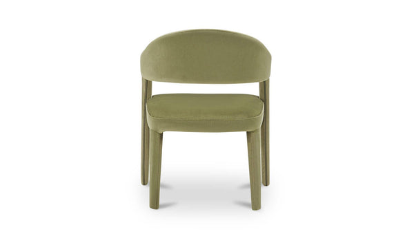 Martens Dining Chair Green Velvet
