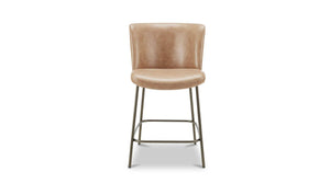Early Counter Stool Tan Leather