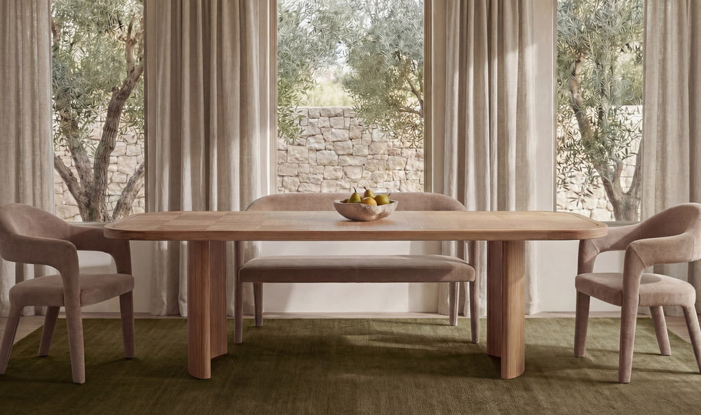 Martens Dining Bench Camel