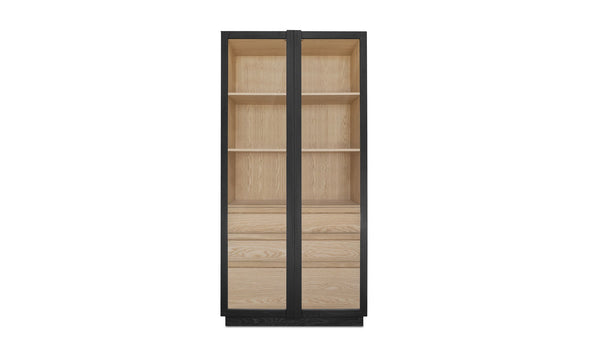 Charlotte Tall Cabinet Black