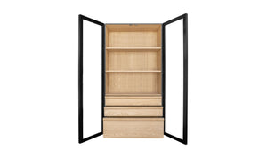 Charlotte Tall Cabinet Black