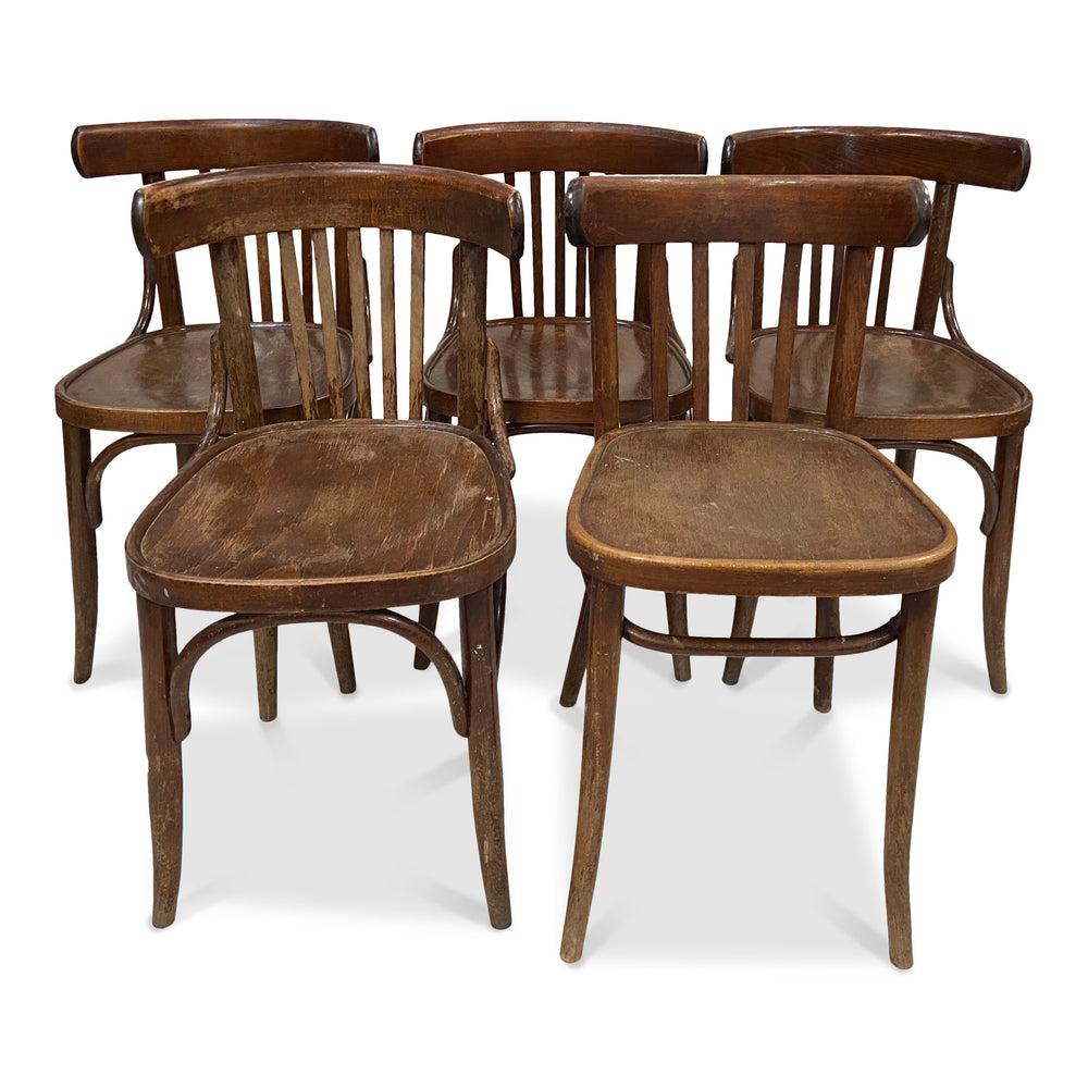 Set of 4 Vintage European Dining Chairs  • SE7W-06183