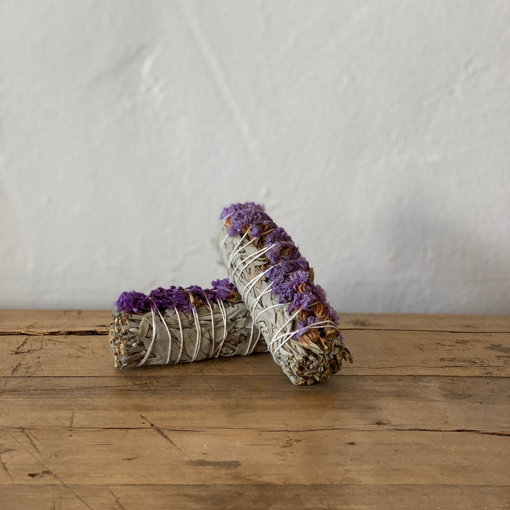 Sage Bundle w/ Flowers