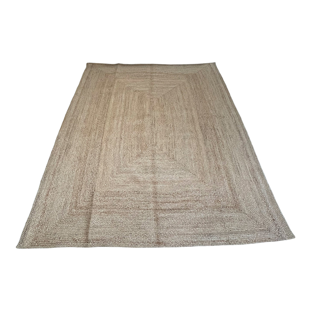 braided natural jute area rug 