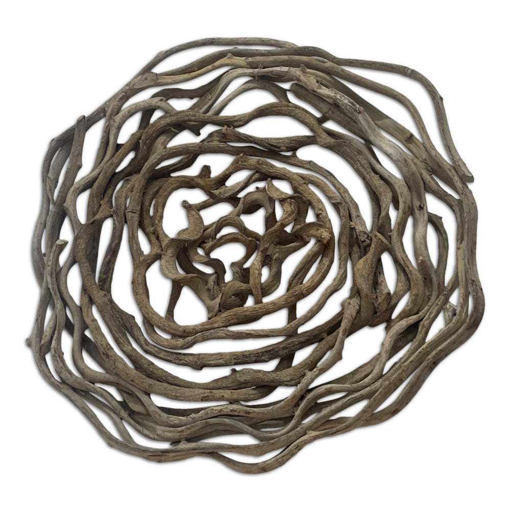 round twisted liana vine wall art
