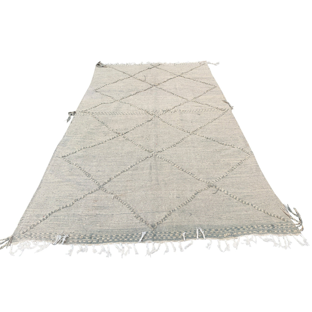 Handmade vintage Zanafi area rug