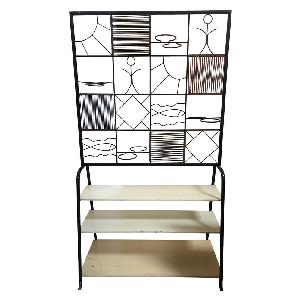 Vintage Screen Floor Stand